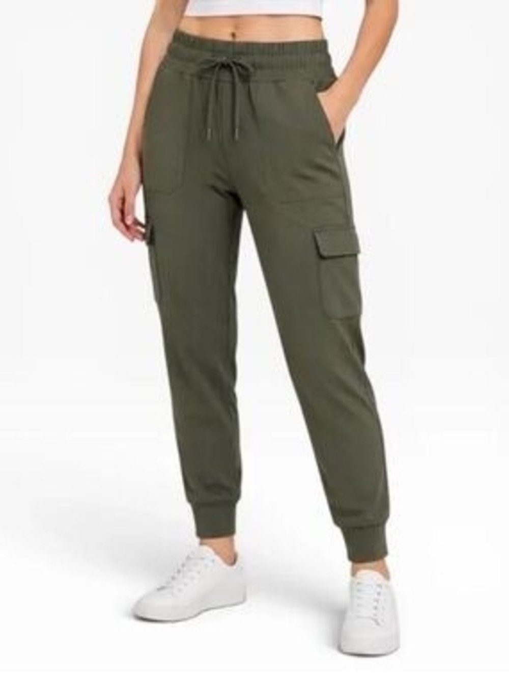 Mondetta Olive Cargo Jogger Pants